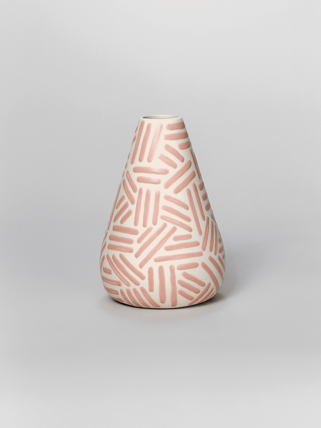 Cone Vase, Lines (Preorder)