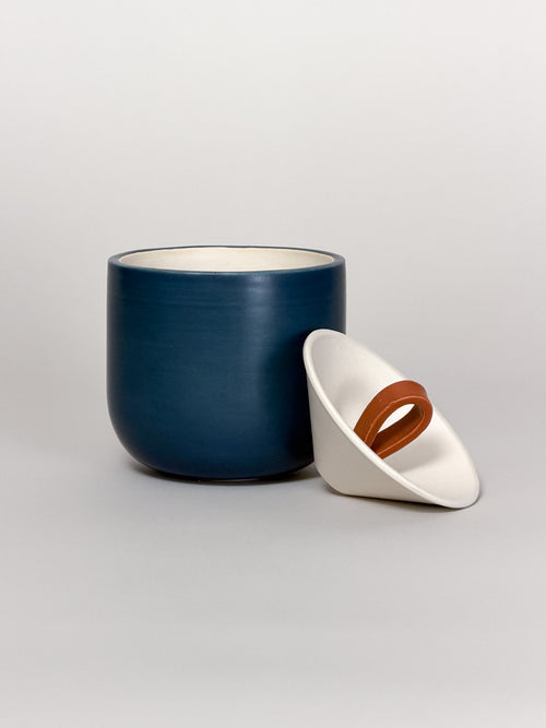 Bloom Jar, Navy