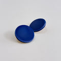 Earrings, Cobalt