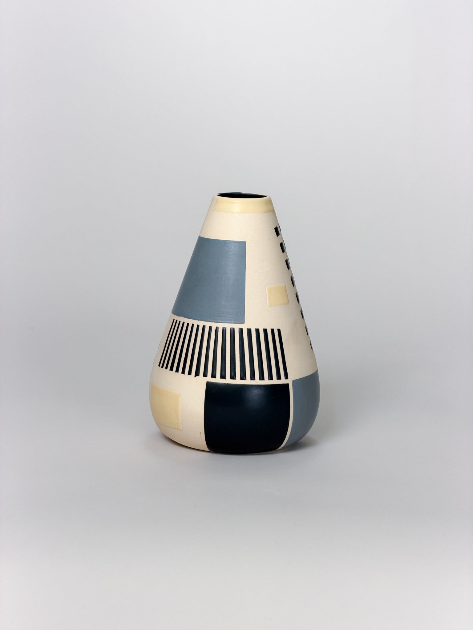 Cone Vase, Blockwork (Preorder)