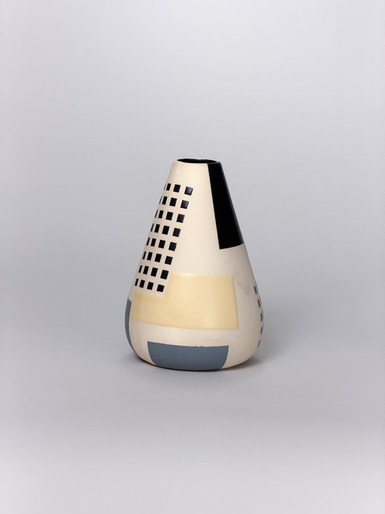 Cone Vase, Blockwork (Preorder)