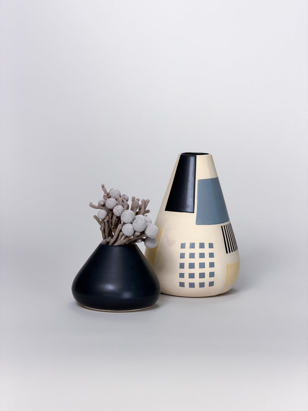 Cone Vase, Blockwork (Preorder)