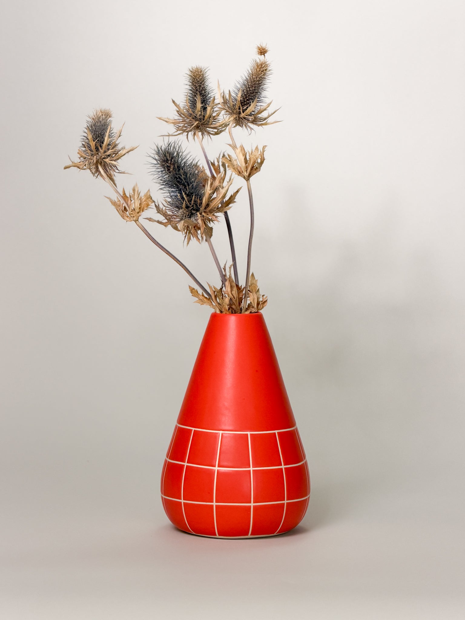 Cone Vase, Grid (Preorder)