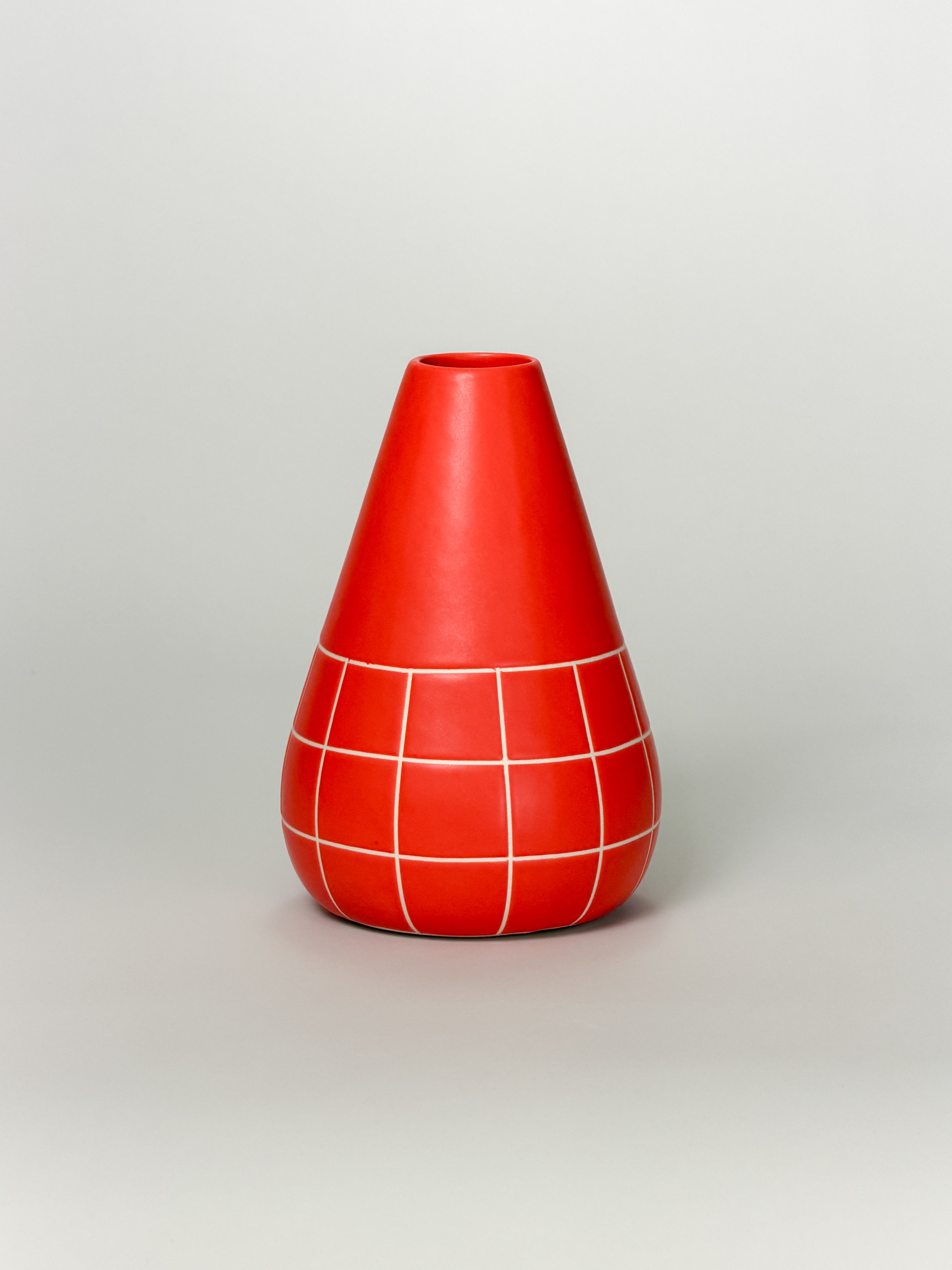 Cone Vase, Grid (Preorder)