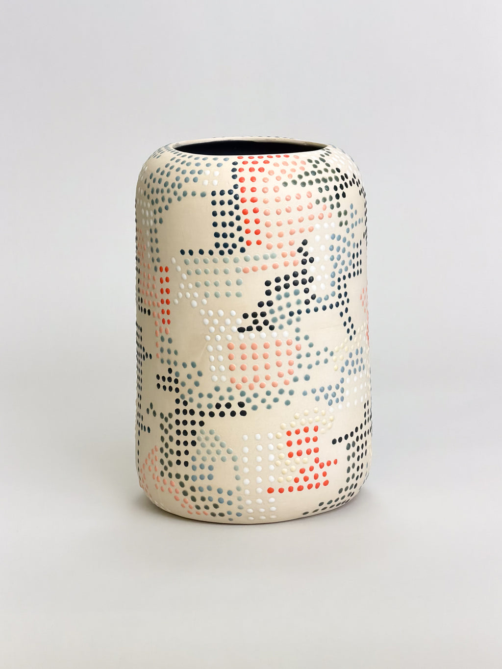 Large Vase, Dot Study