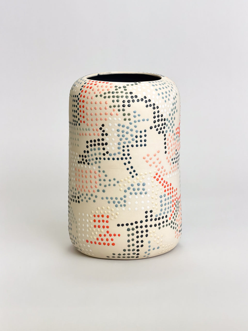 Large Vase, Dot Study