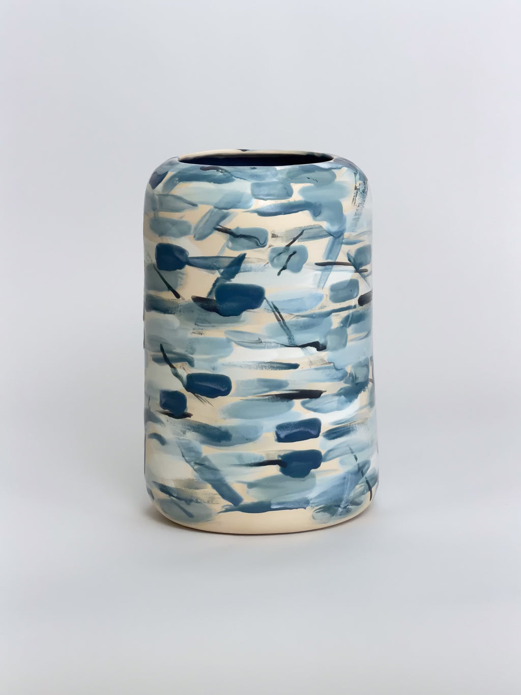 Large Vase, Brushstrokes