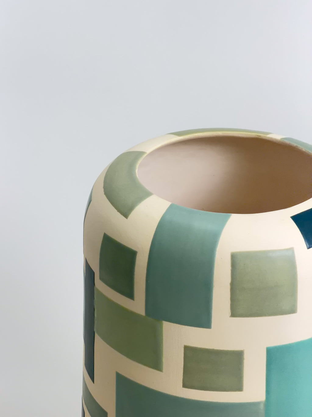 Large Vase, Patchwork