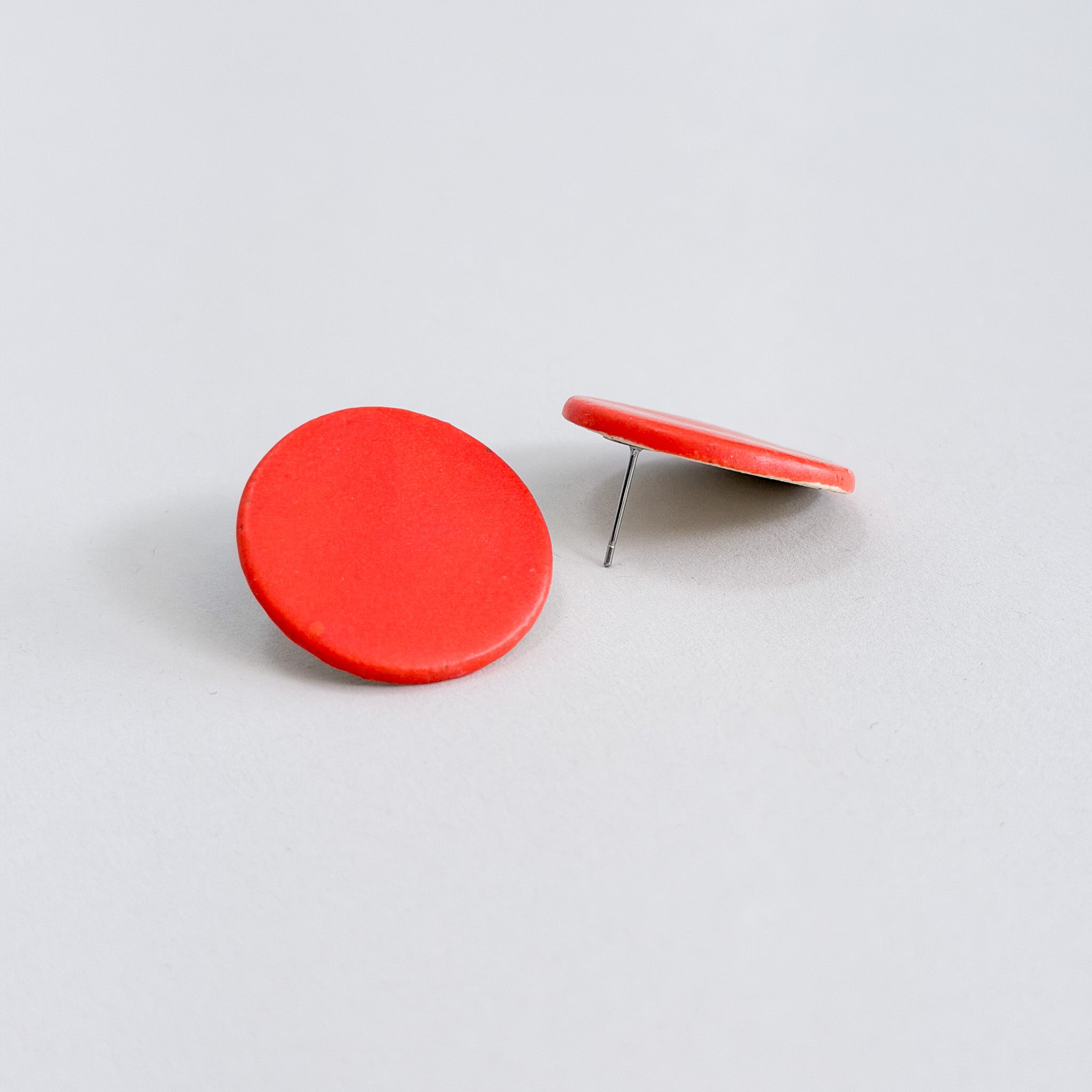 Earrings, Red