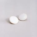 Earrings, White